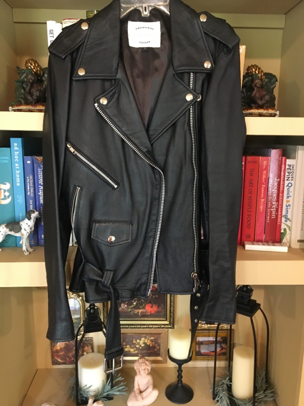 Understated Leather Black Leather Jacket
